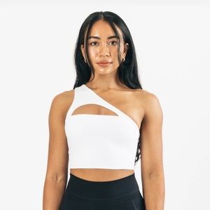 Alphalete Alphalux Asymmetrical Bra Top